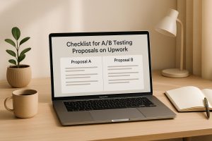 Checklist for A/B Testing Proposals on Upwork